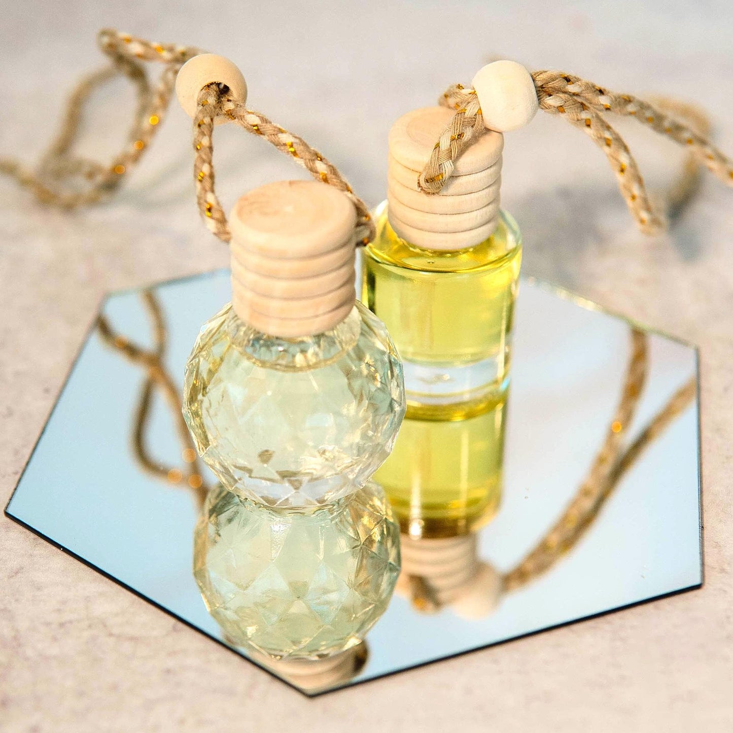 Scented Car Diffusers - Round Cylinder