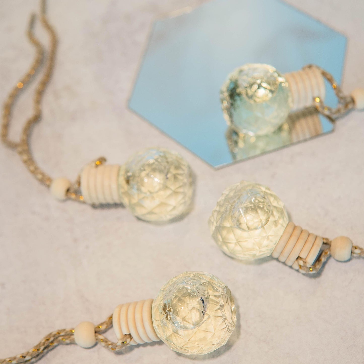 Scented Car Diffusers - Round Diamond