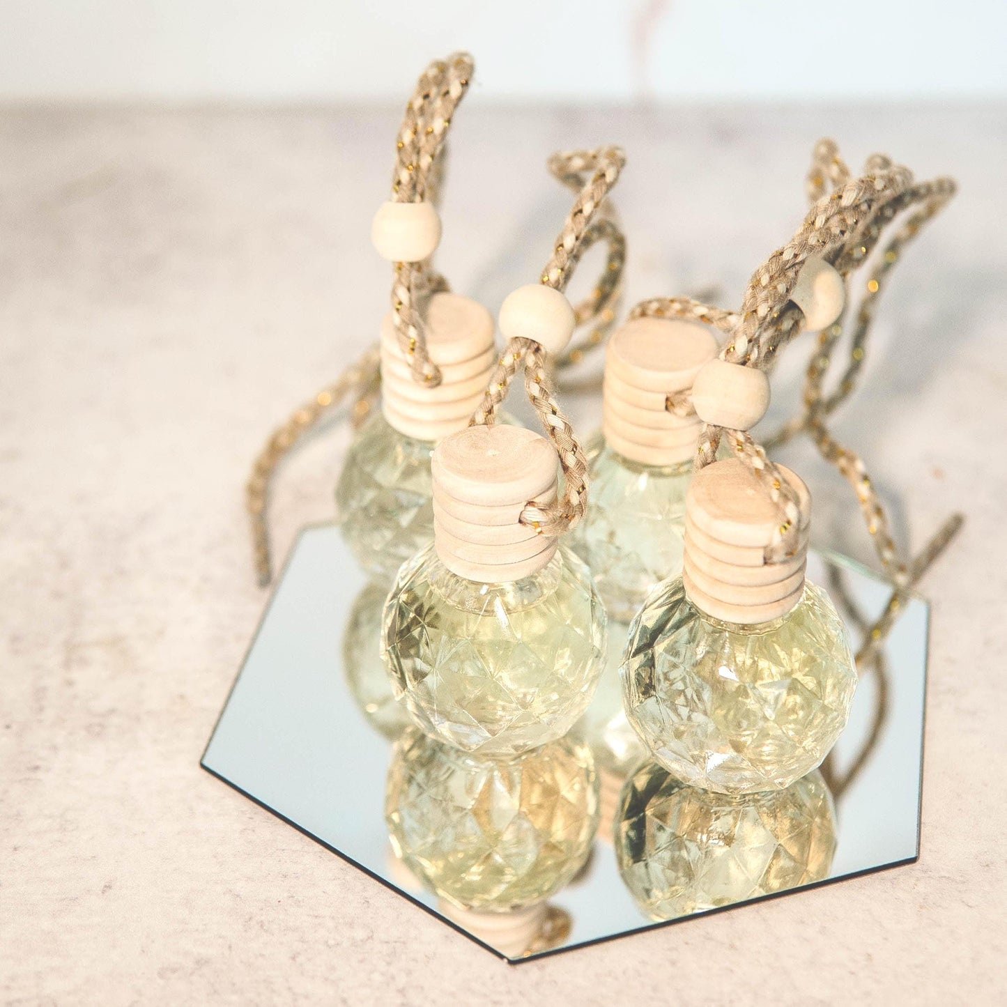 Scented Car Diffusers - Round Diamond