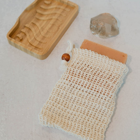 Sisal Soap Saver Pouch