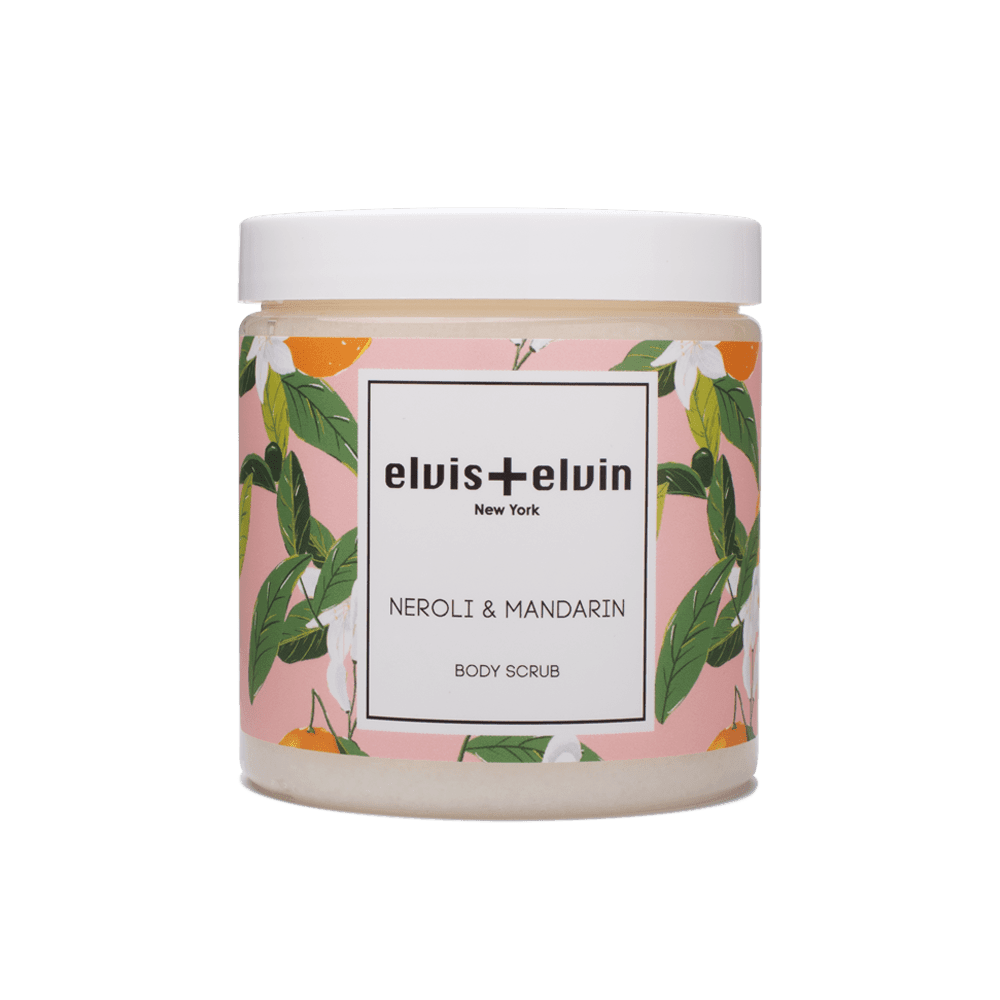 elvis+elvin Neroli & Mandarin Body Scrub with Dead Sea Salt