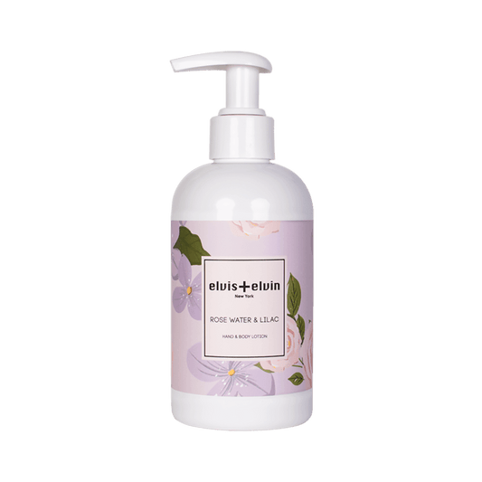 elvis+elvin Rose Water & Lilac Hand & Body Lotion