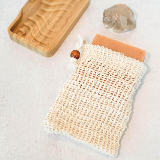 Sisal Soap Pouch | Eco-Friendly Bath Accessory