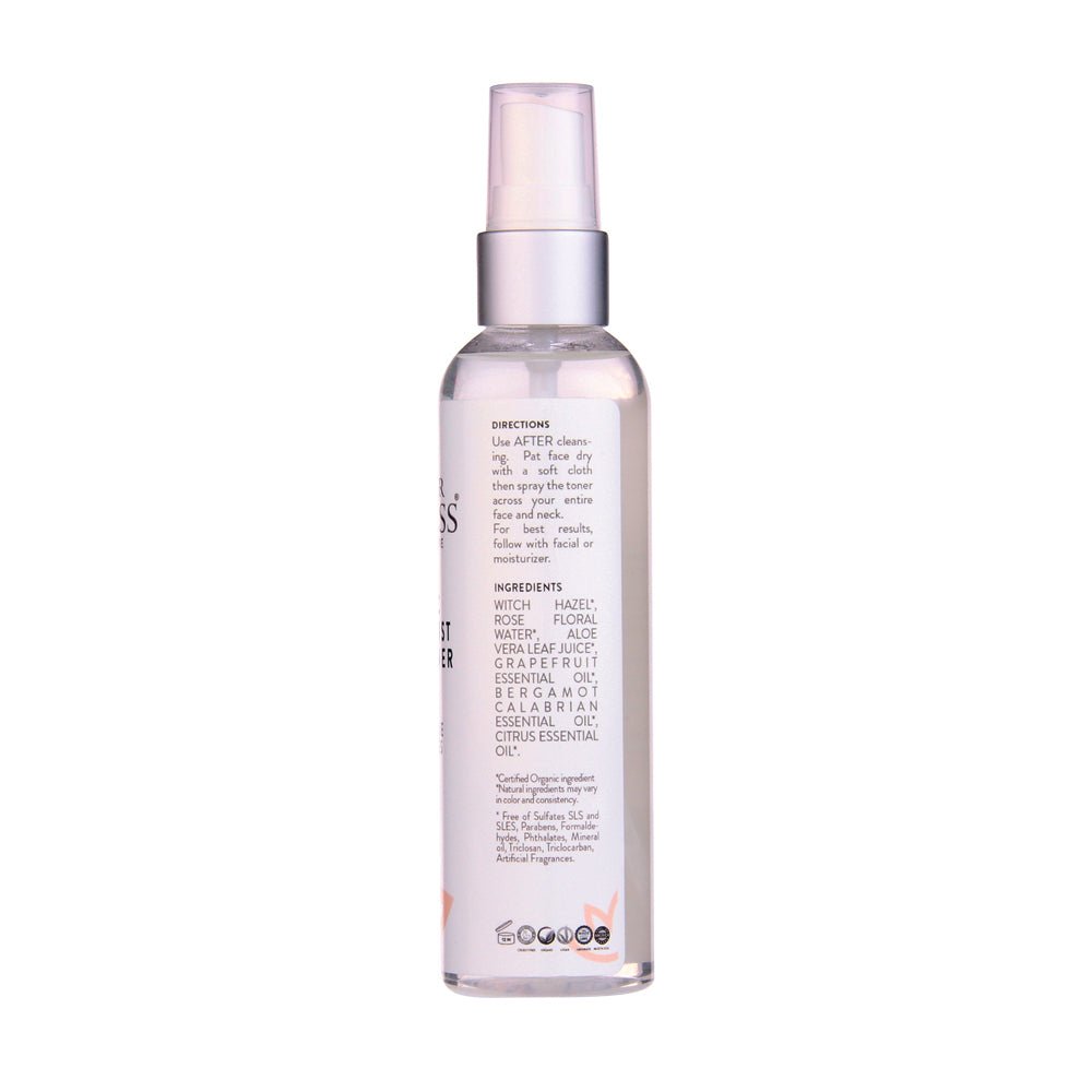 Organic Rose Water Citrus Twist Facial Toner